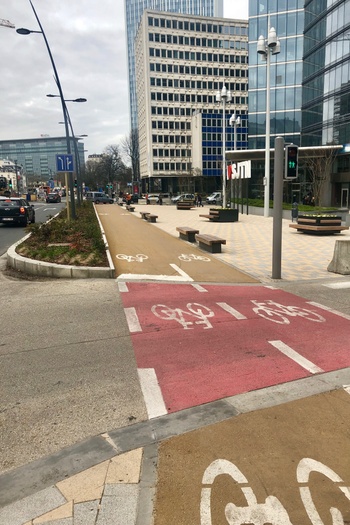 Fietspad Madou Kleine Ring